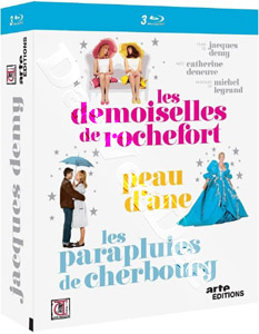 Young Girls of Rochefort/Donkey Skin/Umbrellas Cherbourg | Les demoiselles de Rochefort / Peau d